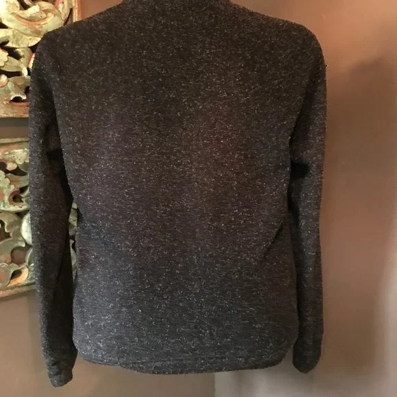 ADIDAS Dark Grey Pullover with Sewn on Mountain Logo - Picture 3 of 5